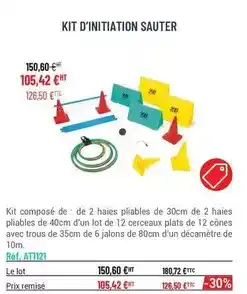 Casal Sport Sauter - kit d'initiation offre