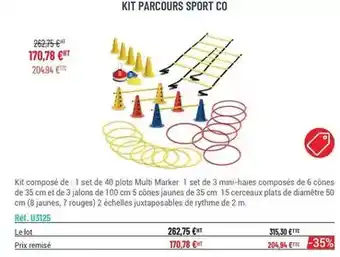 Casal Sport Kit parcours sport co offre
