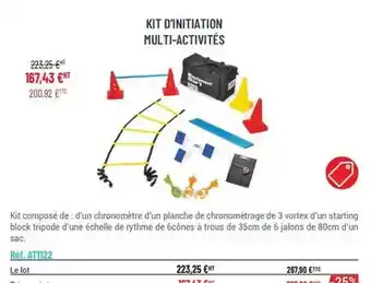 Casal Sport Vortex - kit d'initiation multi-activités offre