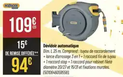 Bricorama Dévidoir automatique offre