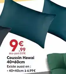 Maxi Bazar Hawai - coussin offre