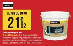 Bricorama Enduit de lissage en pâte offre