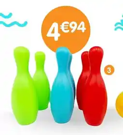 b&m Set de 6 quilles + balle offre