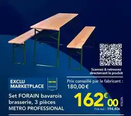 Brico Dépôt Kit dressing basilis chêne clair/blanc offre