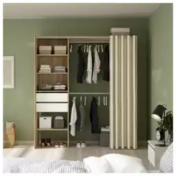 Brico Dépôt Kit dressing basilis chêne clair/blanc offre