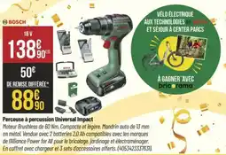 Bricorama Perceuse à percussion universal impact offre