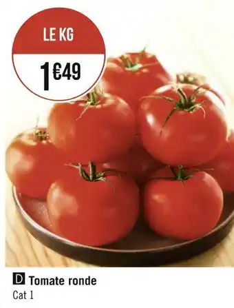 Géant Casino Tomate ronde offre