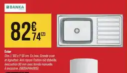 Bricorama Évier offre