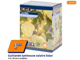 Action SOLAR Guirlande lumineuse solaire offre