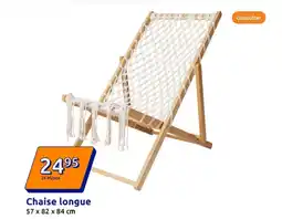 Action Chaise longue offre