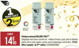 Bricorama Peinture aérosol relook tout offre