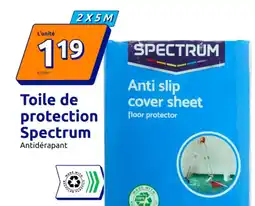 Action SPECTRUM Toile de protection offre