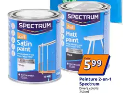 Action SPECTRUM Peinture 2-en-1 offre