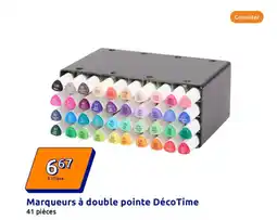 Action Marqueurs à double pointe DécoTime offre