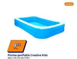 Action Piscine gonflable Creative Kids 262 x 175 x 51 cm offre
