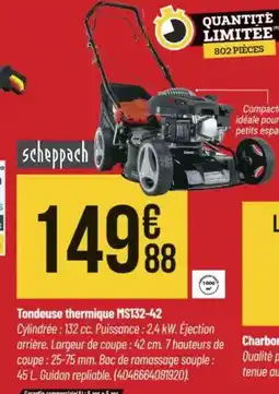 Bricorama Tondeuse thermique ms132-42 offre