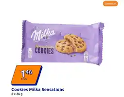 Action MILKA Cookies Sensations offre