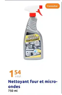 Action Nettoyant four et micro- ondes offre