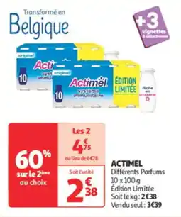 Auchan Direct Actimel offre