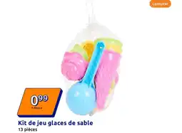 Action Kit de jeu glaces de sable offre