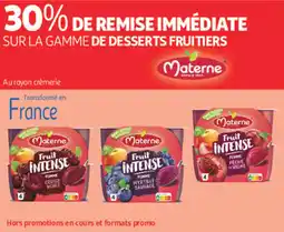 Auchan Direct Materne fruit intense offre