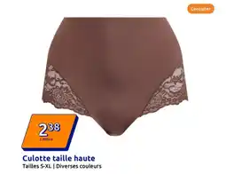Action Culotte taille haute offre