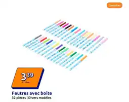 Action Feutres avec boîte offre