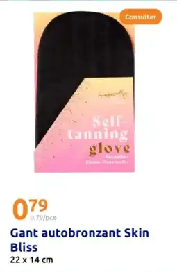 Action Gant autobronzant Skin Bliss offre