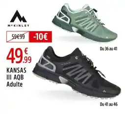 Intersport MCKINLEY Kansas iii aqb adulte offre