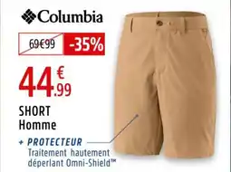 Intersport COLUMBIA Short homme offre