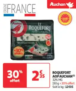 Auchan Direct Roquefort aop auchan offre