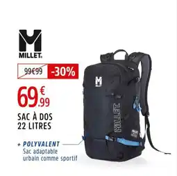 Intersport MILLET Sac à dos offre
