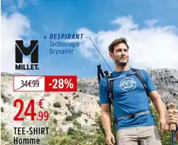 Intersport MILLET Tee-shirt homme offre