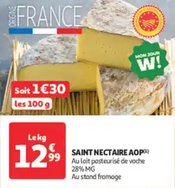 Auchan Direct Saint nectaire aop offre
