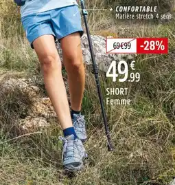Intersport MILLET Short femme offre