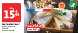 Auchan Direct Brie de meaux aop offre