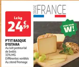 Auchan Direct P'tit basque d'istara offre