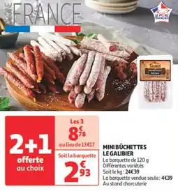 Auchan Direct Minibûchettes legalibier offre