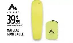 Intersport MCKINLEY Matelas gonflable offre