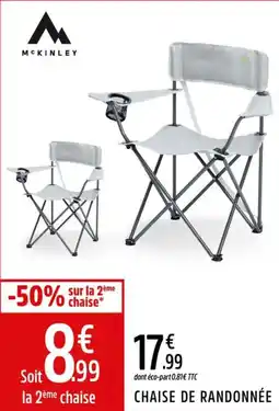Intersport MCKINLEY Chaise de randonnée offre