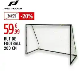 Intersport PRO TOUCH But de football 200 cm offre