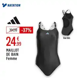 Intersport ADIDAS Maillot de bain femme offre