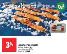 Auchan Direct Langoustines cuites offre