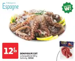 Auchan Direct Demi poulpe cuit offre
