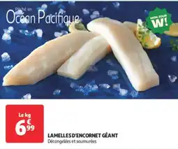 Auchan Direct Lamelles d'encornet géant offre