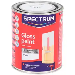 Action Peinture alkyde haute brillance Spectrum Blanc offre