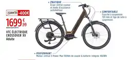 Intersport Vtc électrique crossover xv adulte offre
