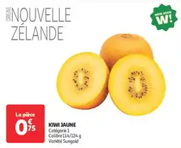 Auchan Direct Kiwi jaune offre