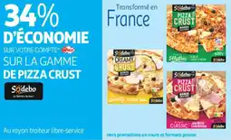 Auchan Direct De pizza crust sodebo offre
