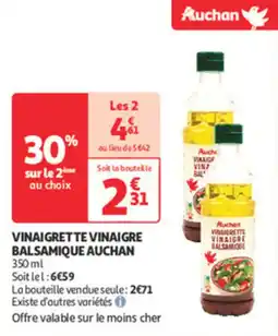 Auchan Direct Vinaigrette vinaigre balsamique auchan offre
